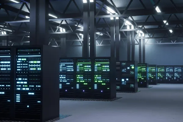 Servidores físicos en sitio y servidores en la nube para infraestructura robusta