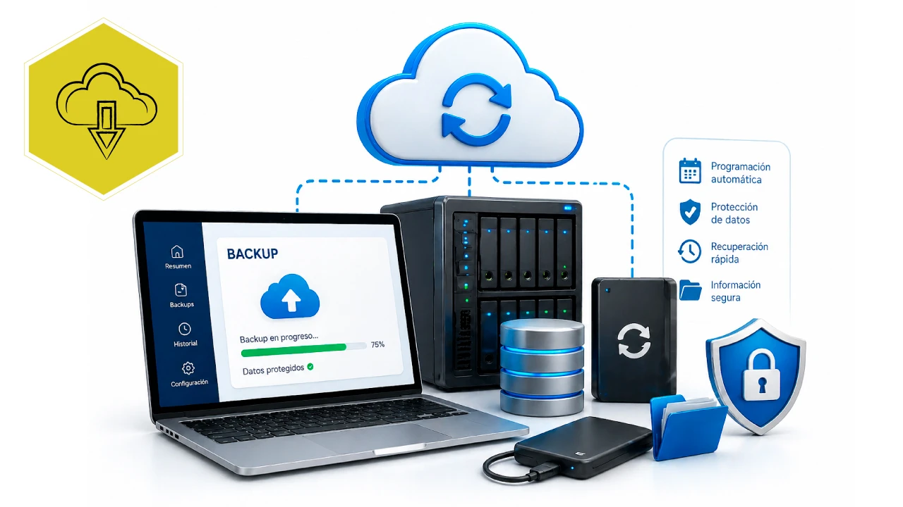 copias de seguridad y respaldo en la nube