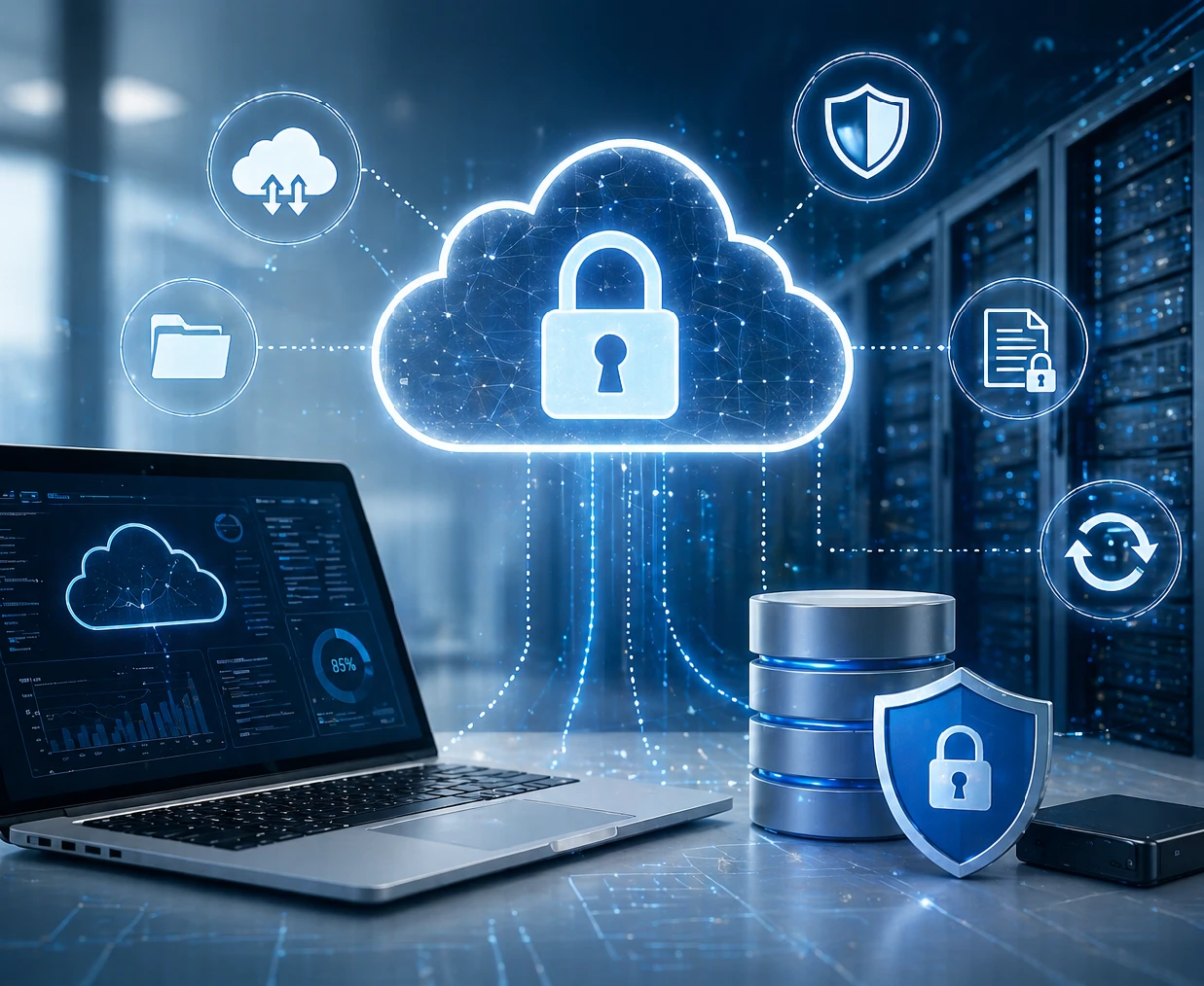 pcc sas también ofrece servicios de Solución en la Nube y Protección de Datos
